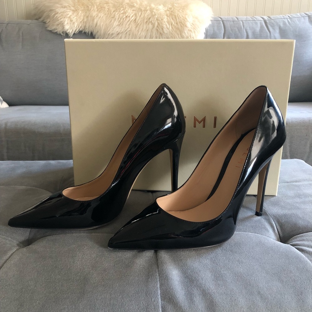 M. Gemi Patent Leather Stiletto